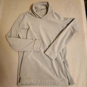 Nike Womens Therma Fleece Dri-Fit Tunic Training Top Lt. Gray  AQ4690-012